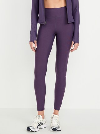 High-Waisted PowerSoft Train 7/8 Run Leggings | Old Navy (US)