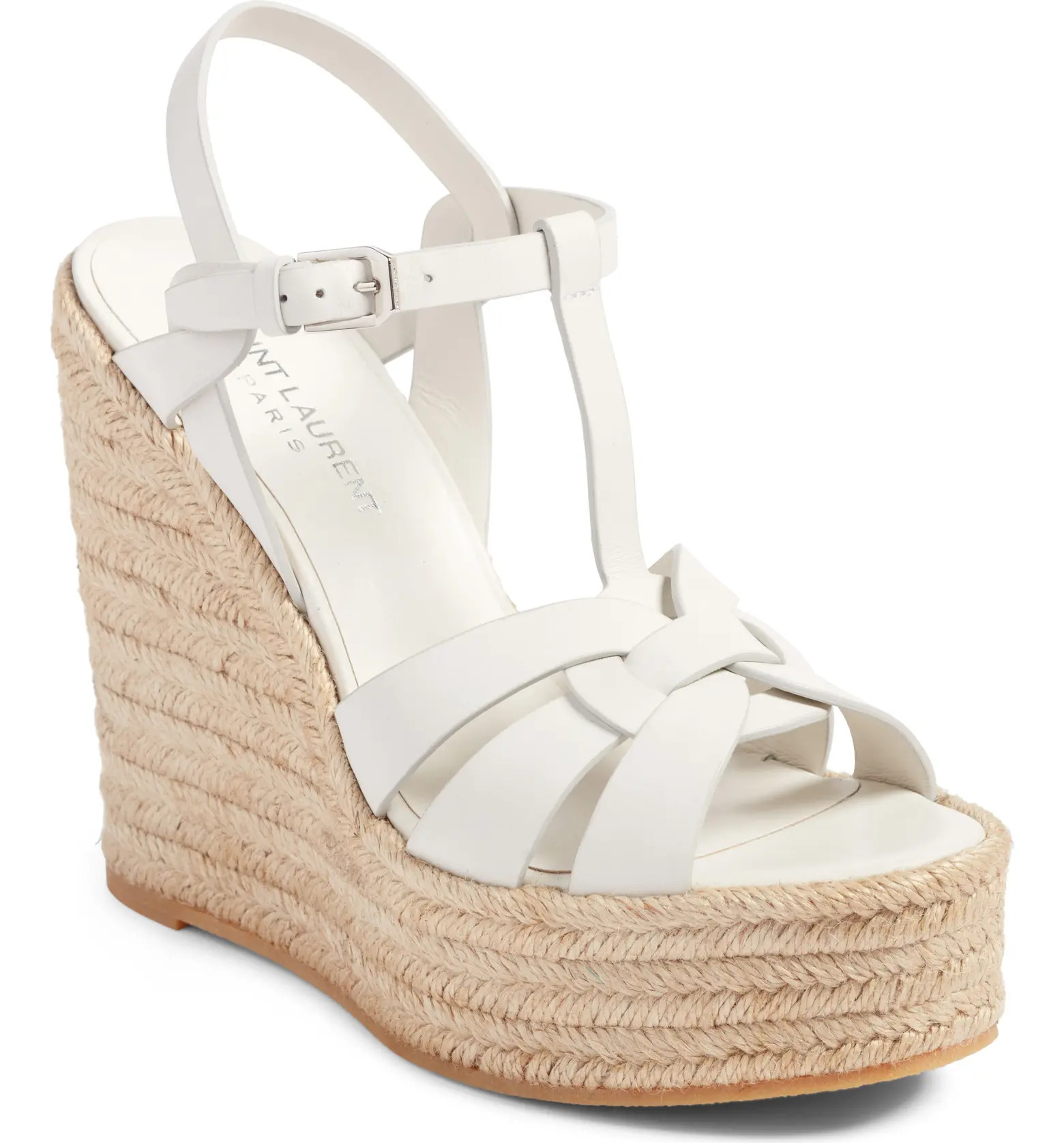 Saint Laurent Tribute Espadrille Wedge | Nordstrom | Nordstrom