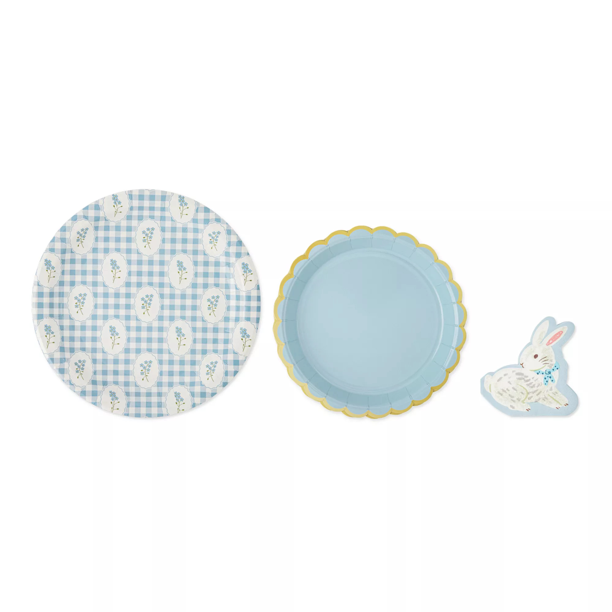 Core Bamboo 70-Piece Bunny Party Pack Disposable Plates & Napkins Set | Kohl's