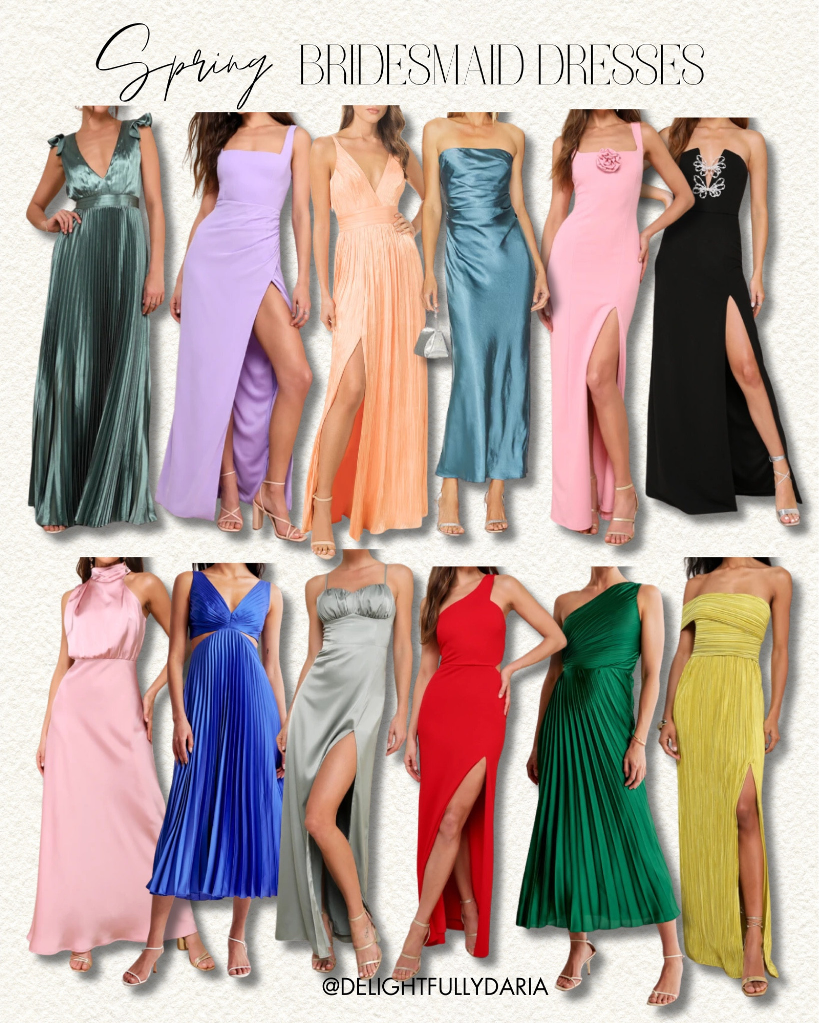 Spring Bridesmaid Dresses

#LTKwedding