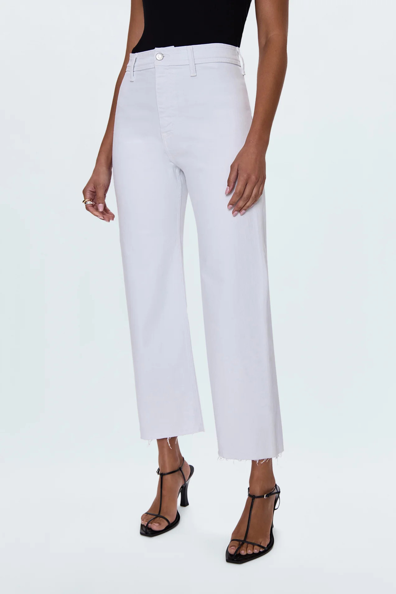 Penny High Rise Wide Leg Jean - Blizzard | Pistola Denim