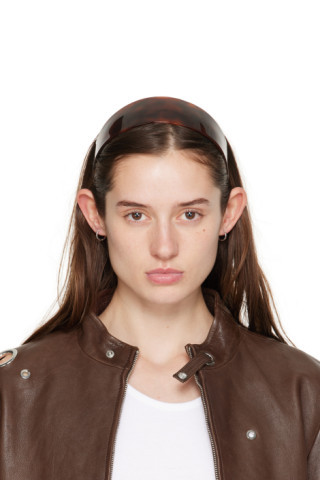 Tortoiseshell Bessette Headband | SSENSE