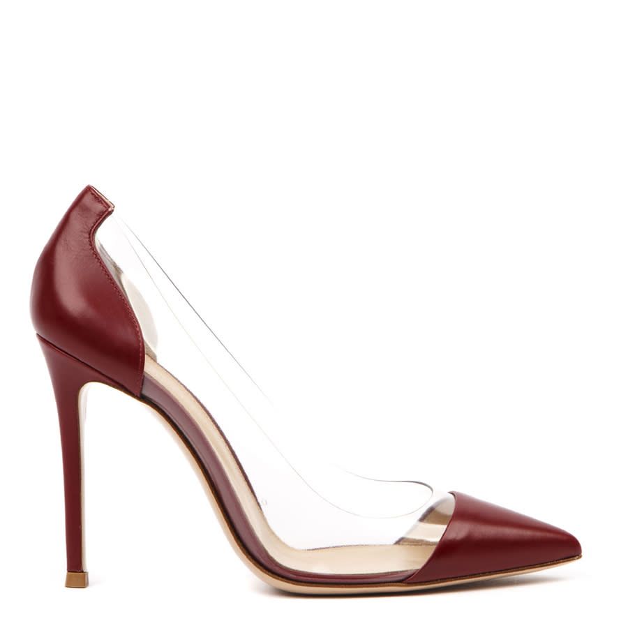 Gianvito Rossi Ladies Burgundy Heels, Brand Size 37 ( US Size 7 ) | Jomashop.com & JomaDeals.com