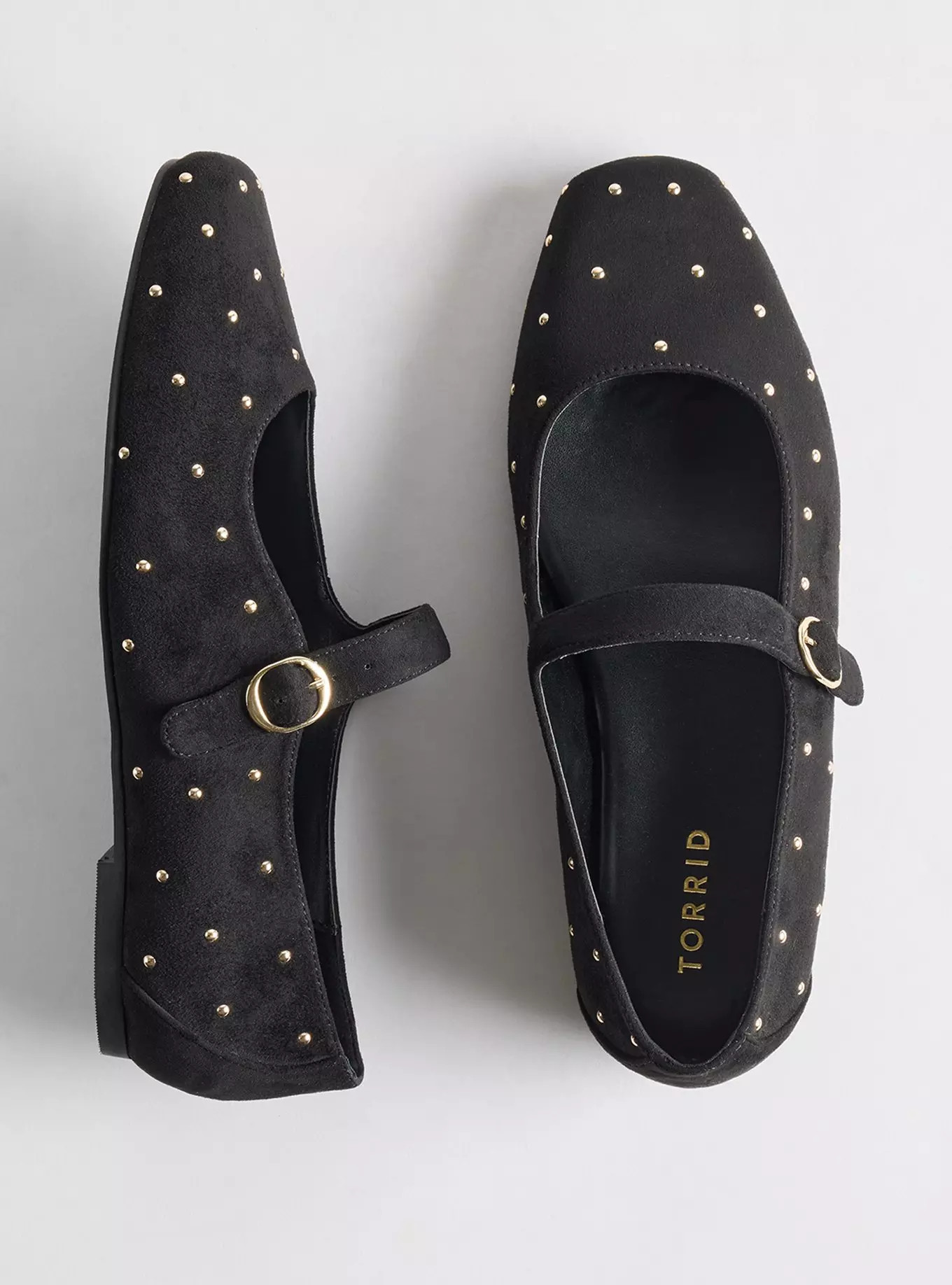 Studded Mary Jane Ballet Flat (WW) | Torrid (US & Canada)