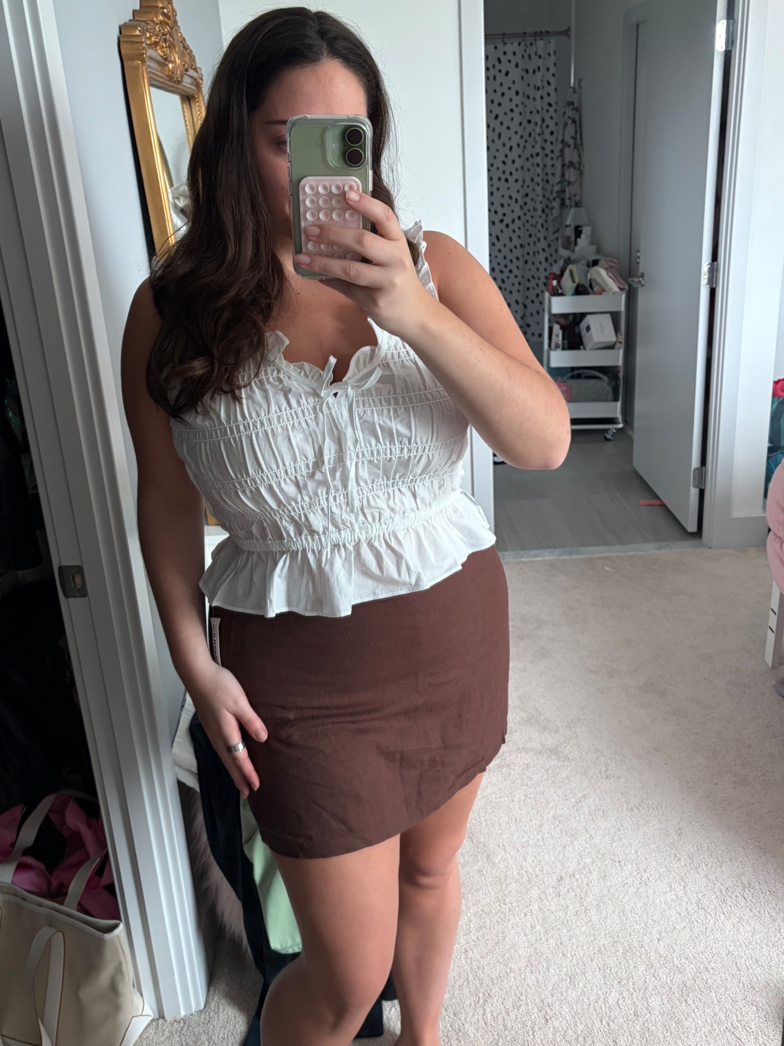 Very excited for these brown linen skorts

#LTKMidsize #LTKgrwm #LTKTall