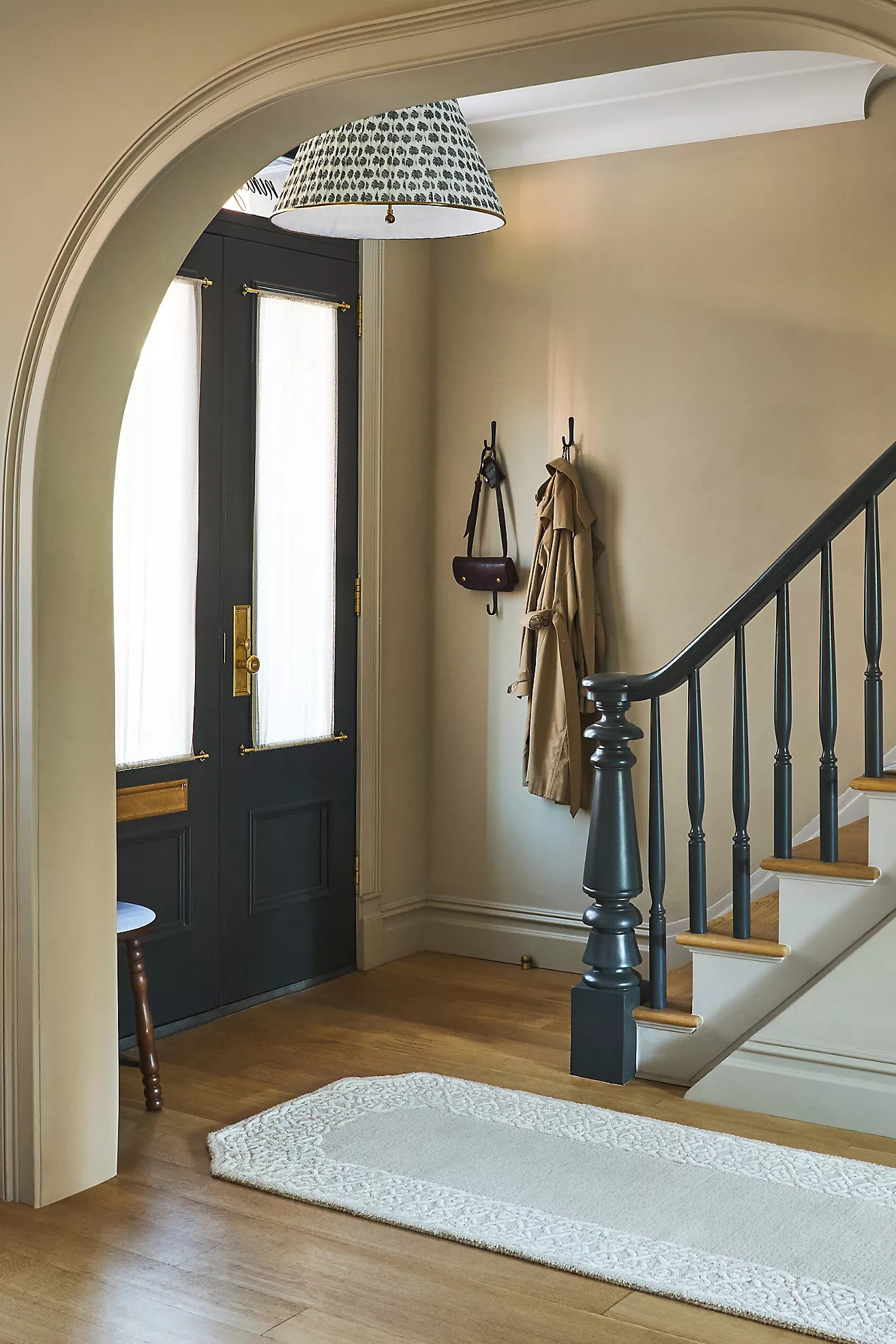 Lee Brass Semi-Flush Mount Pendant | Anthropologie (US)