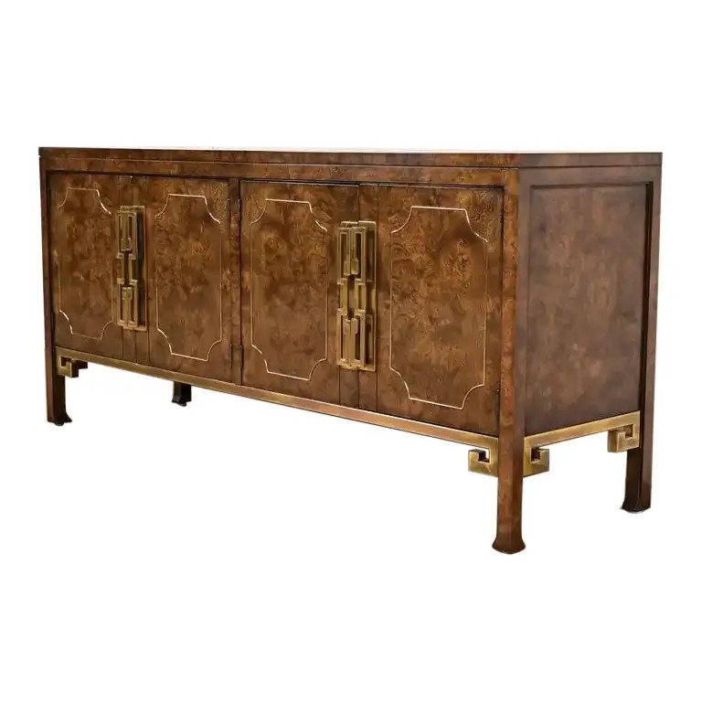 William Doezema for Mastercraft Mid-Century Modern Sideboard Credenza, 1970s | 1stDibs