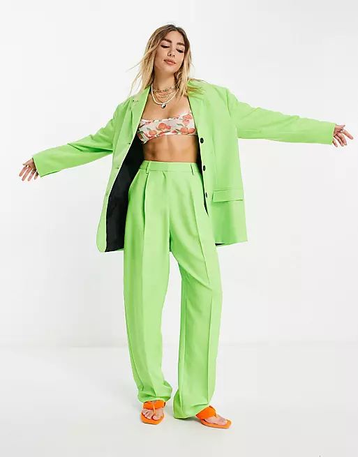 Bright Green Suit | ASOS (Global)