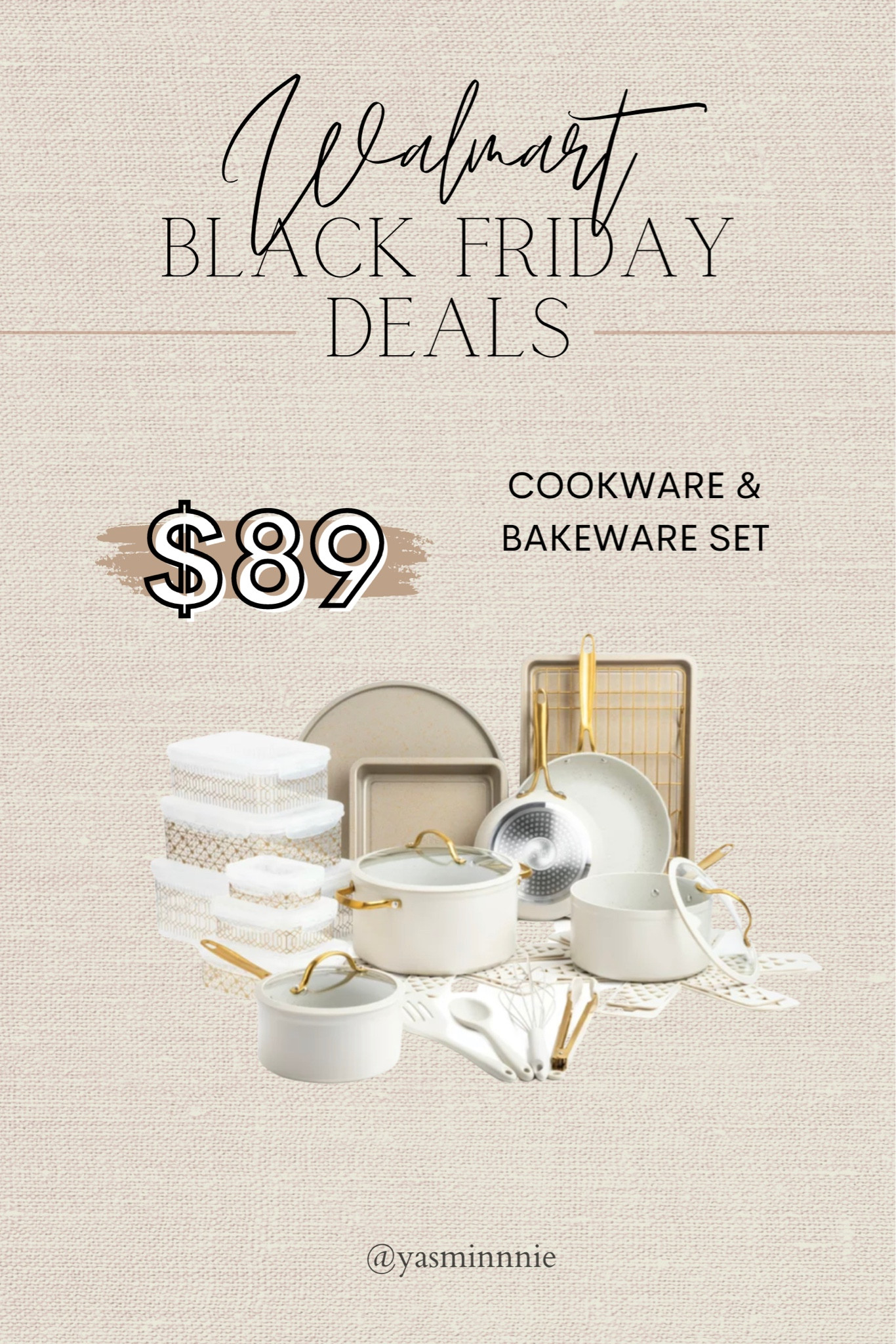 Hurry! These will go fast! Just ordered mine! 

Walmart, Black Friday, deals, sales, cyber week, cyber Monday, pots, cookware, bakeware, kitchen, essentials, white, gold

#LTKsalealert #LTKhome #LTKCyberweek