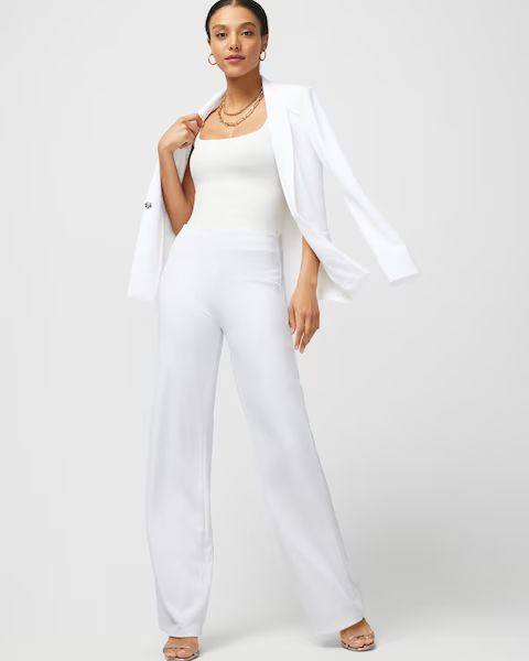 WHBM® Slip On Wide Leg Pant | White House Black Market