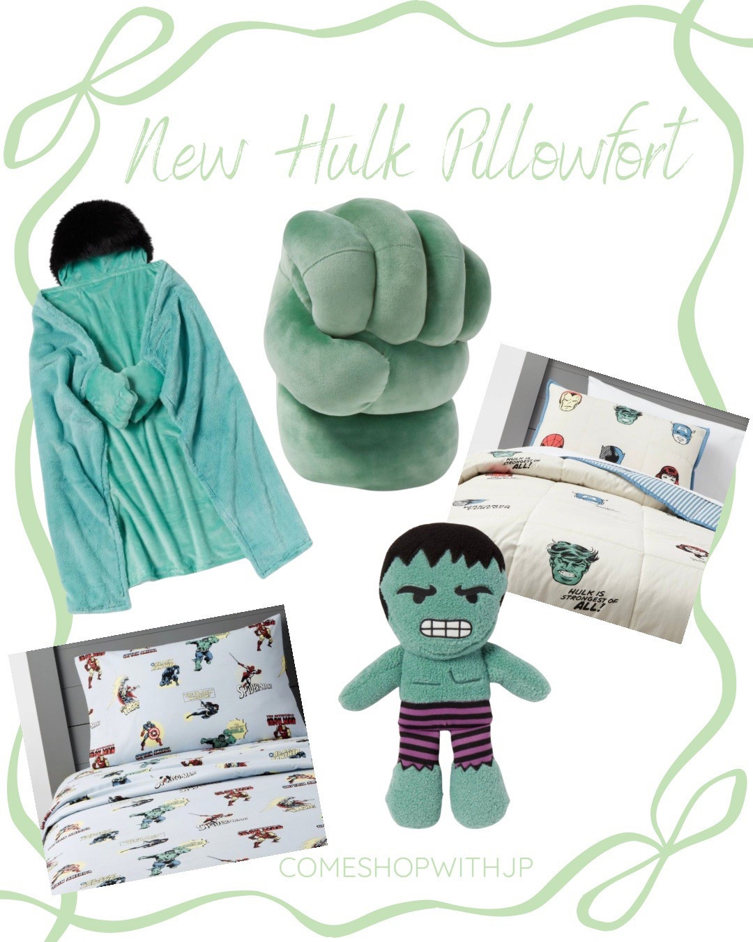 New Hulk Pillowfort line coming to Target! 

#LTKWatchNow #LTKMens #LTKSpringSale