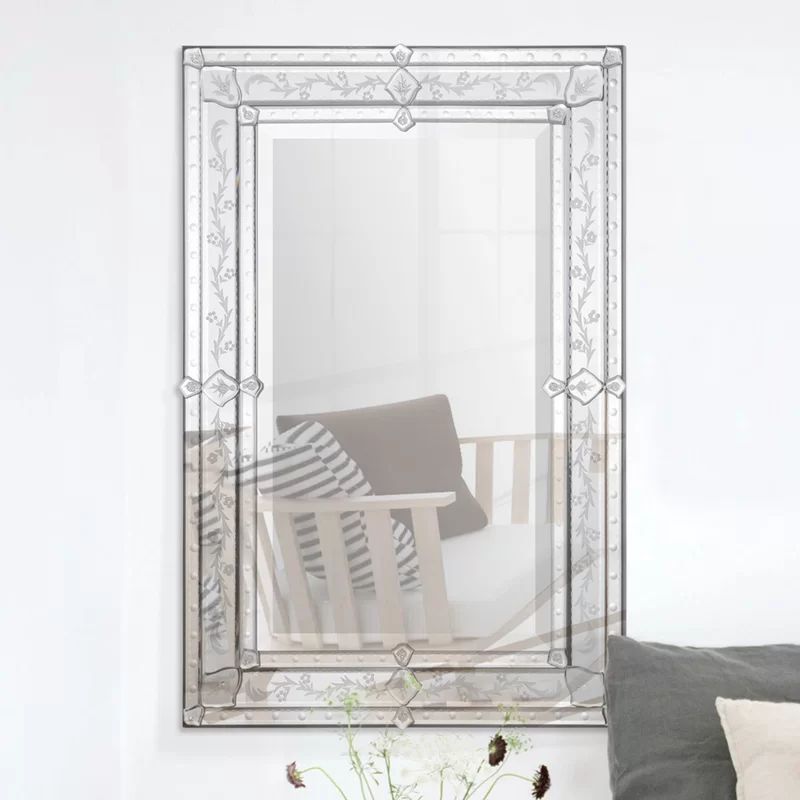 Rectangle Glass Wall Mirror | Wayfair North America