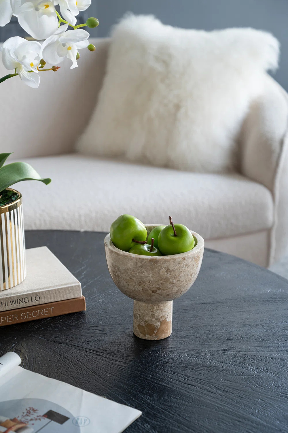 Wayford Marble Decorative Bowl 1 | Wayfair North America