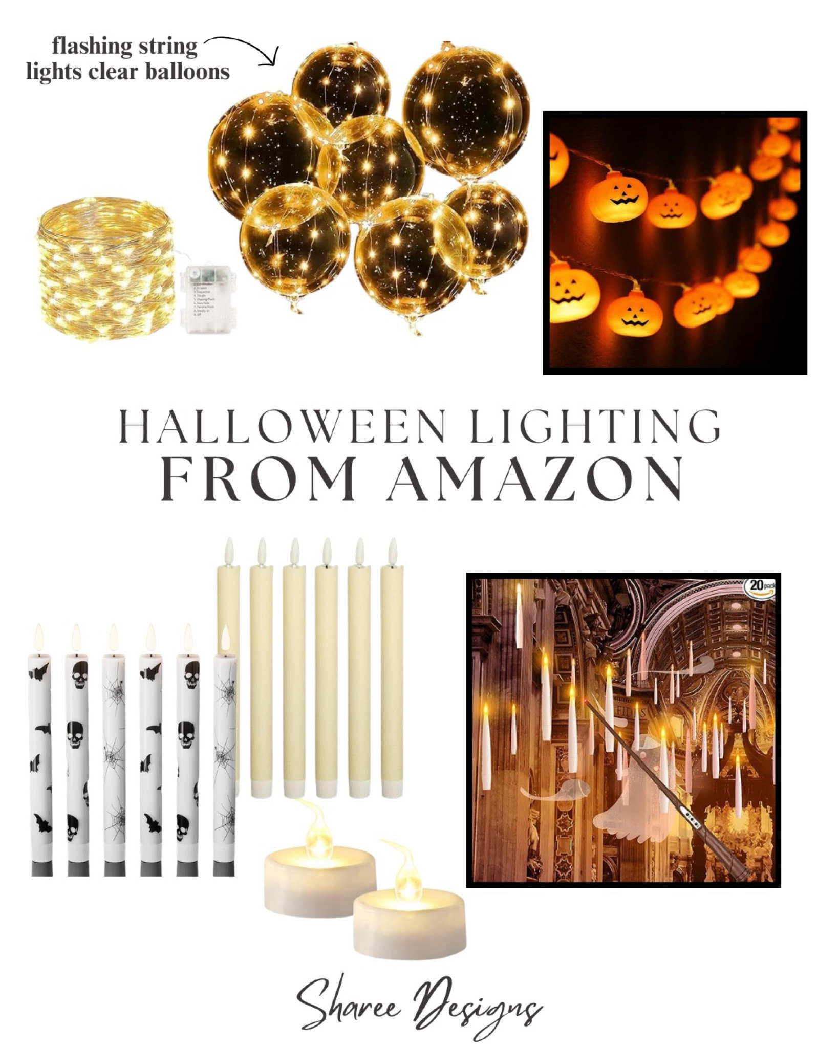 Set the perfect spooky mood with these Halloween lights from Amazon 🎃🕸️ Whether you're decorating indoors or out, these lights add just the right amount of eerie glow to your space. Perfect for parties, trick-or-treating, or just getting into the Halloween spirit! #HalloweenDecor #SpookySeason #AmazonFinds #HalloweenLights #LTKHome

#LTKHome #LTKSeasonal #LTKStyleTip