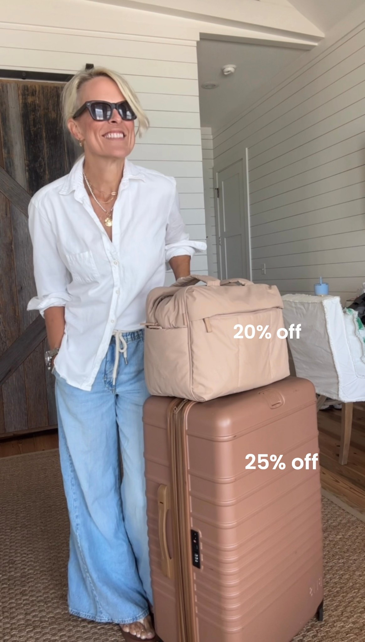 Early Black Friday sales on my favorite luggage!! 

Can’t say enough good things about both of these pieces!!

Beis - use code EARLY25
Calpak - 20% off sitewide 

Amazing gifts..for yourself or someone you love 

#LTKTravel #LTKU #LTKGiftGuide