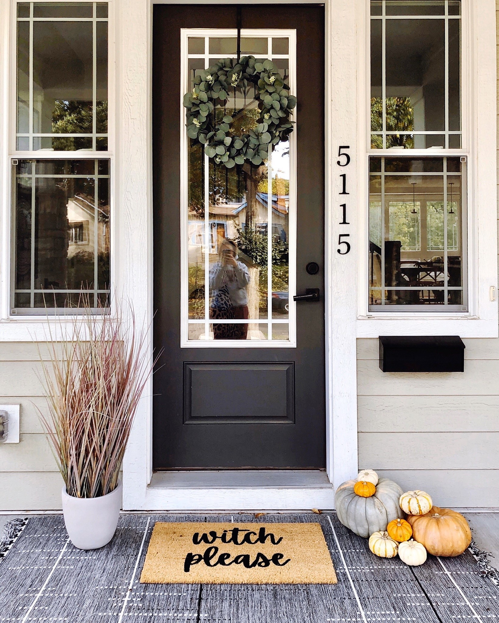 Fall decor for your front porch. Most of what you see here is discontinued but I found the almost exact items elsewhere! Including my favorite Halloween doormat.

#LTKSeasonal #LTKHome #LTKSaleAlert