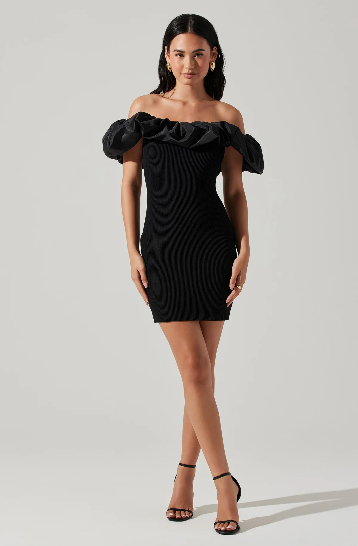 Cherie Off The Shoulder Mini Dress | ASTR The Label (US)