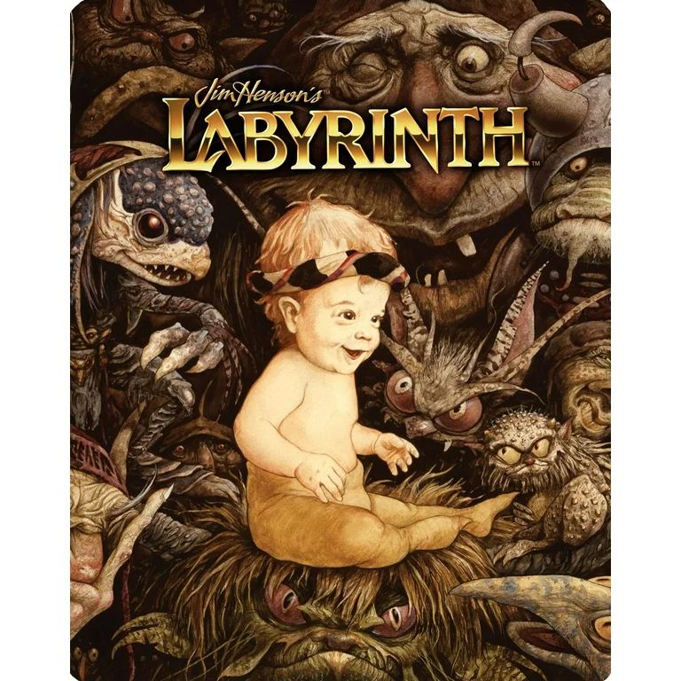 Labyrinth (1986) (Walmart Exclusive) (Limited Edition Steelbook) (4K Ultra HD + Blu-ray), Family,... | Walmart (US)