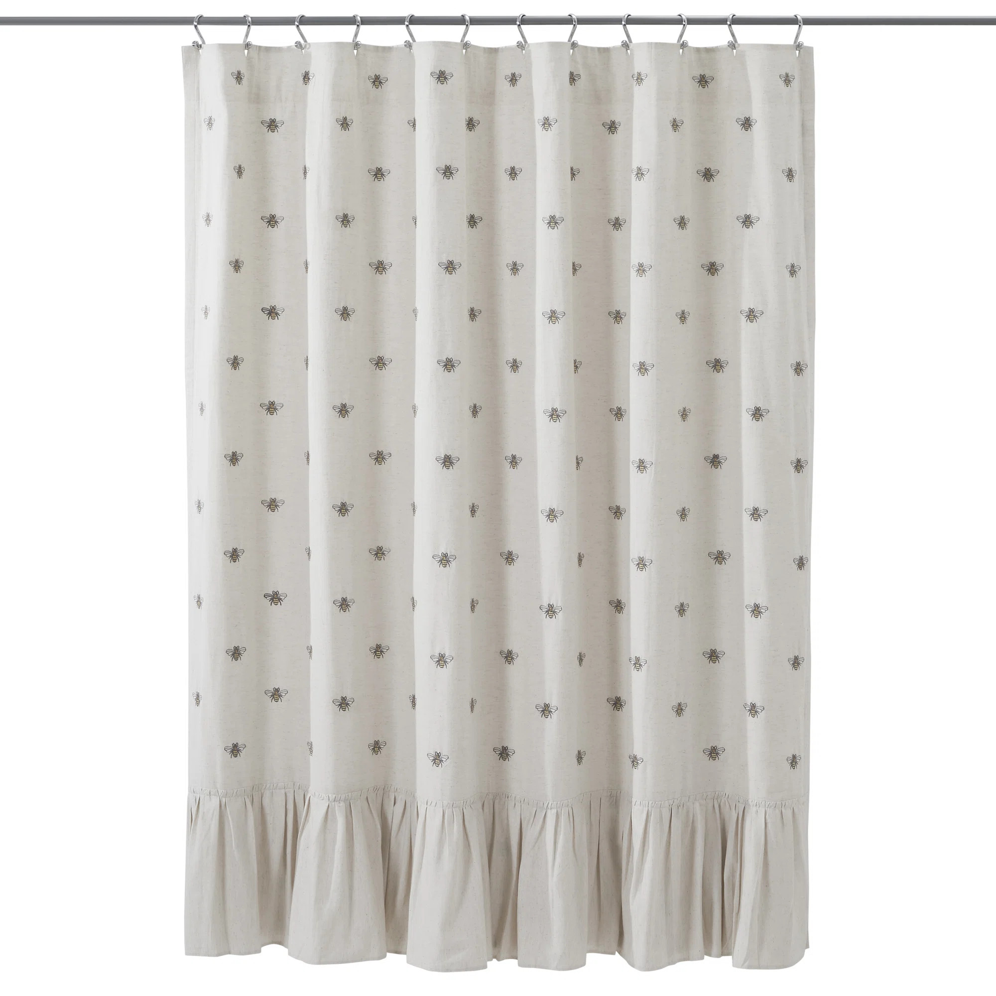 August Grove® Rimbert Polka Dots Single Shower Curtain & Reviews | Wayfair | Wayfair North America