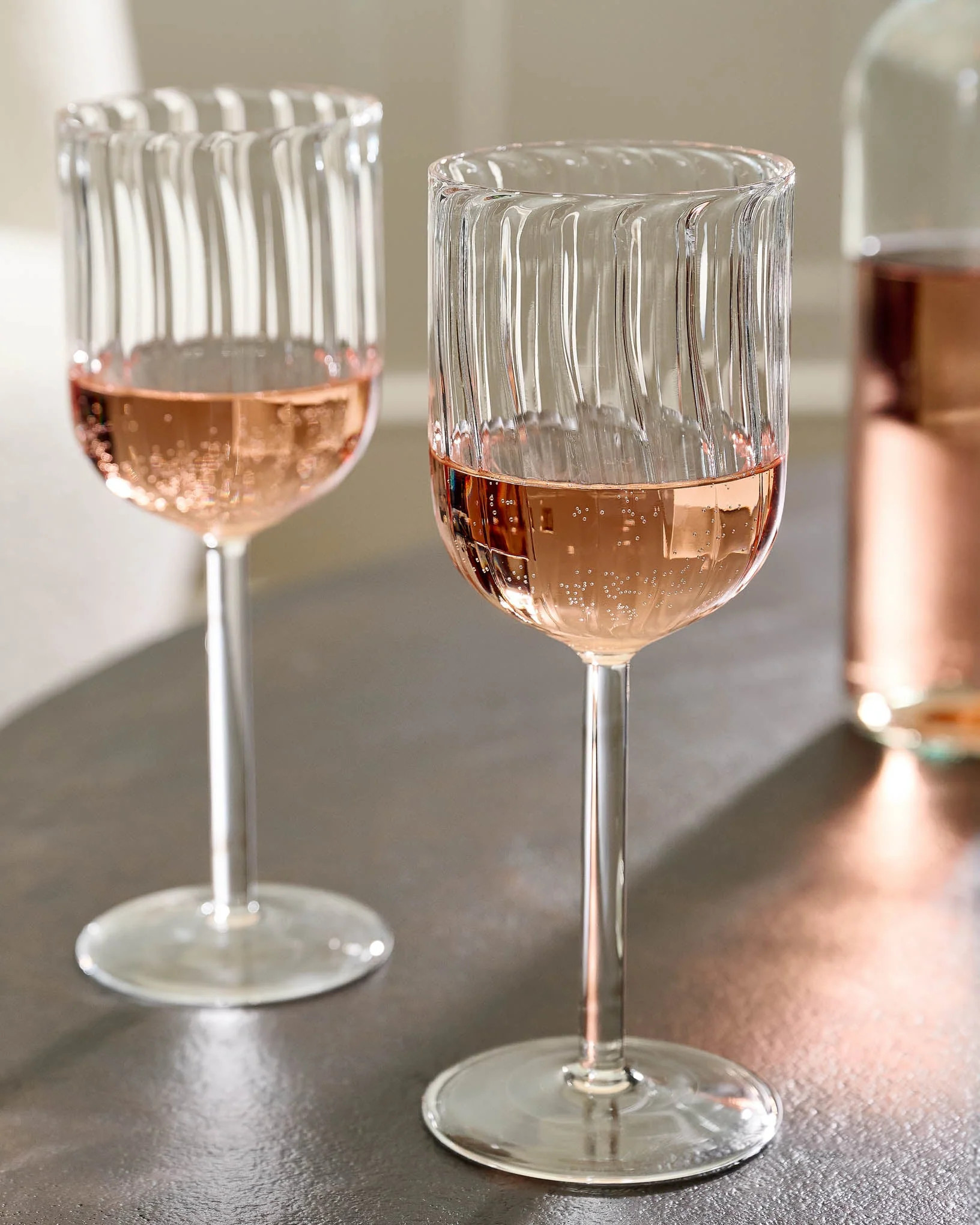 Fluted Wine Glass | Magnolia