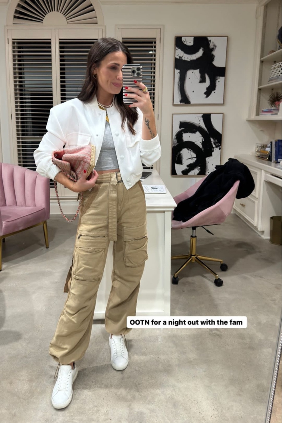 OOTD // cargo pants // fall outfit 

#LTKSeasonal #LTKShoeCrush #LTKStyleTip