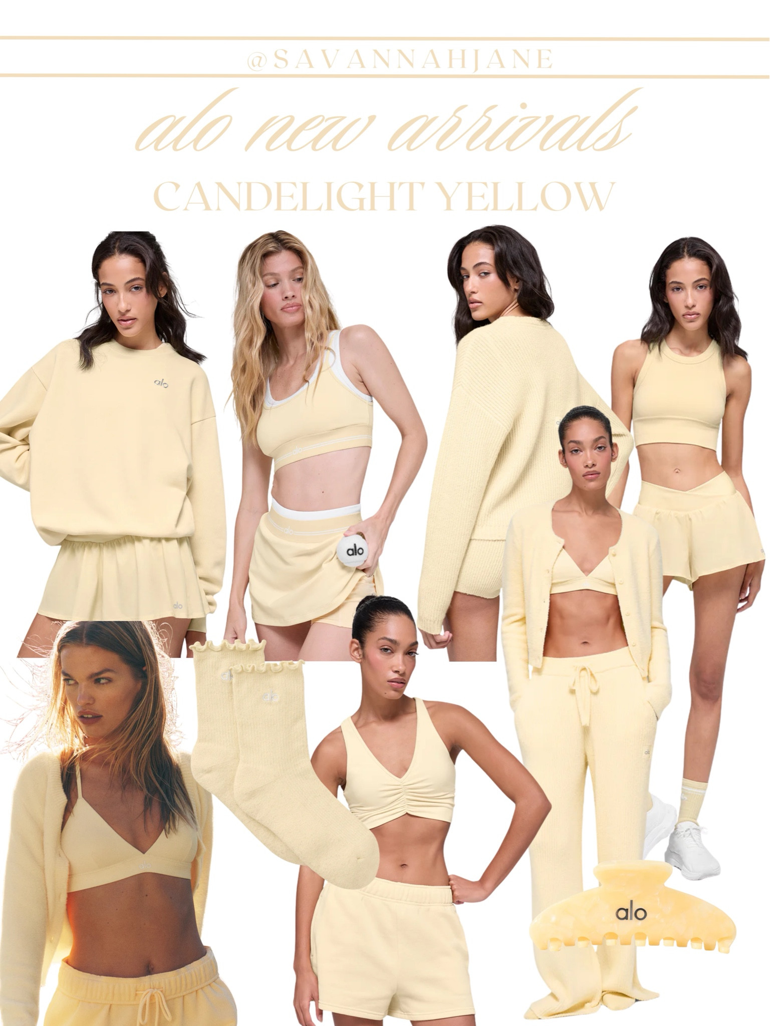 Alo candlelight yellow new arrivals! 💛 alo yoga | alo candlelight yellow | alo yellow collection | alo butter yellow | butter yellow alo | alo new arrivals | trending alo pieces | yellow athleisure | butter yellow athleisure | butter yellow workout set | candlelight yellow workout set | activewear set | alo activewear | 

#LTKootd #LTKfitnessgoals #LTKU
