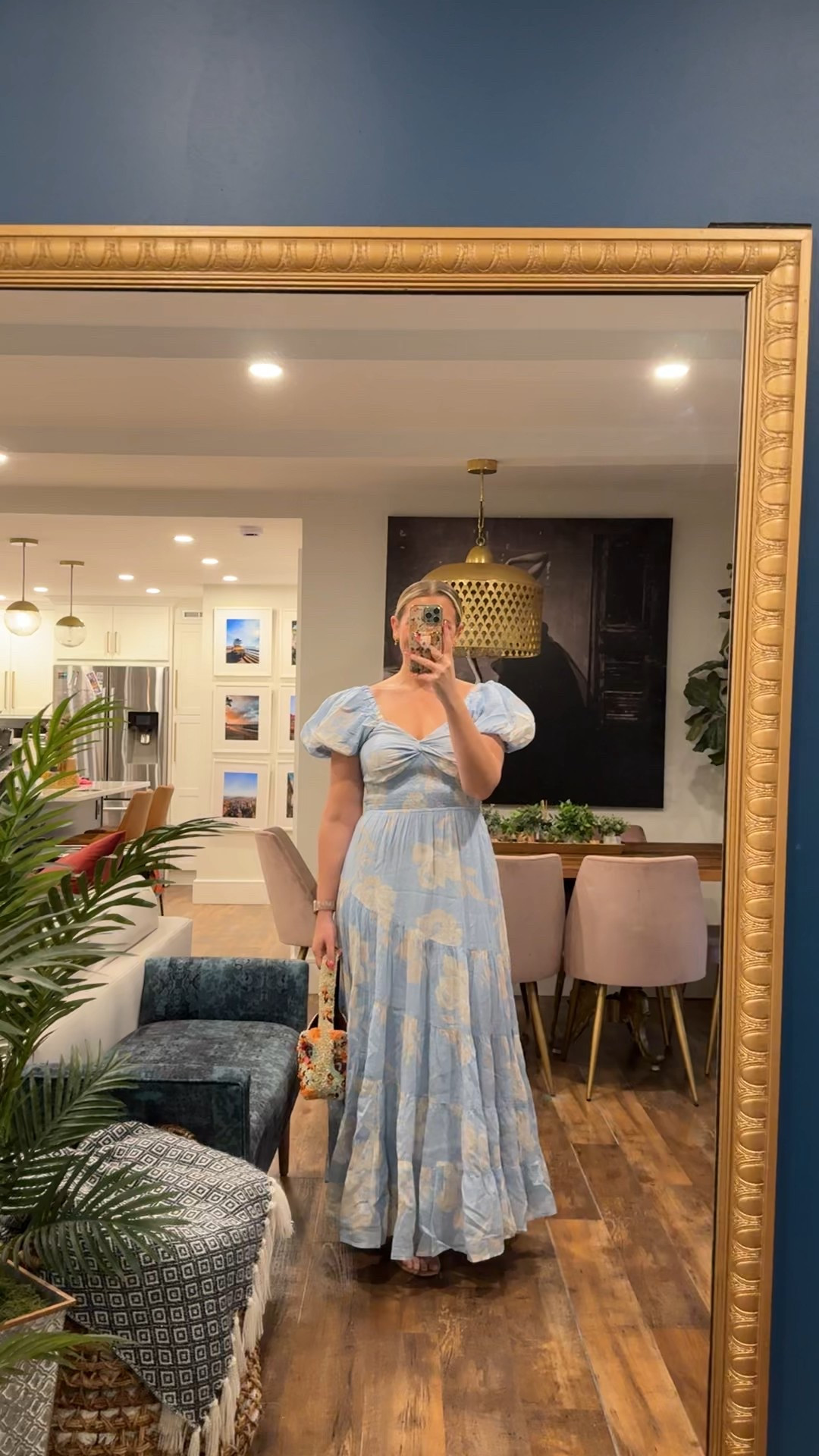 Sun-drenched maxi dress, wearing a large. This color isn’t available anymore (only to rent) but linked the dress in other prints and colors. Summer dress, vacation dress 

#LTKStyleTip #LTKMidsize #LTKSeasonal