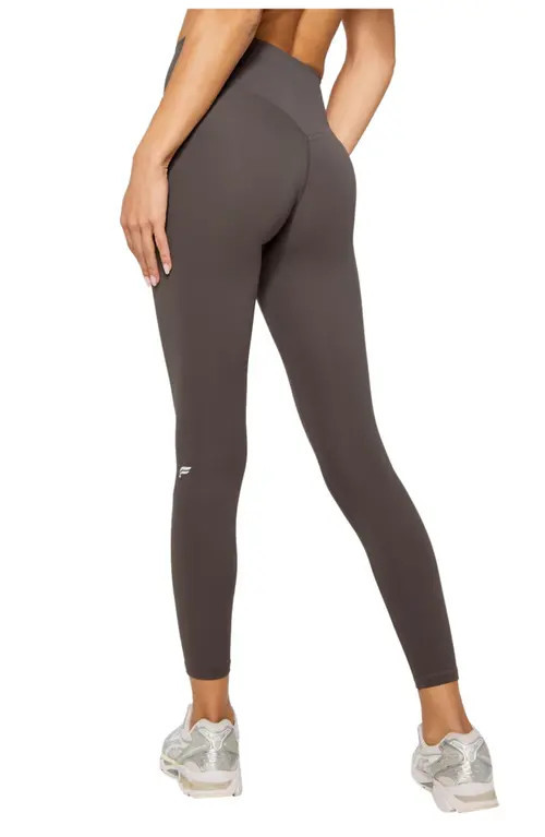Fabletics Women's Oasis PureLuxe High-Waisted Legging in Taupe Slate at Nordstrom, Size X-Large | Nordstrom