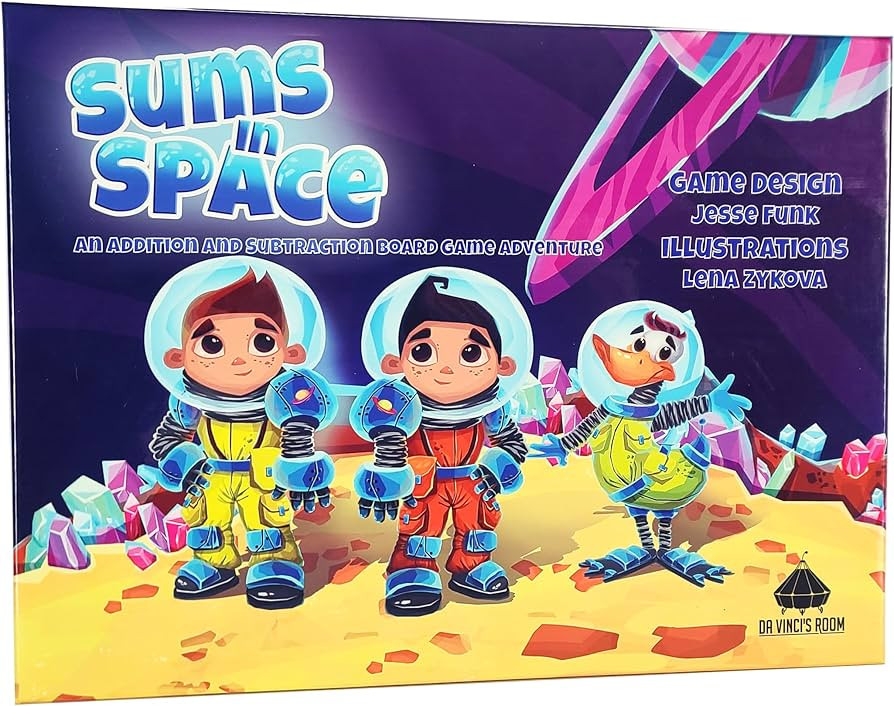 Sums in Space Addition and Subtraction Game, Math Games for Kids 5-7 - Kindergarten Math Games, F... | Amazon (US)