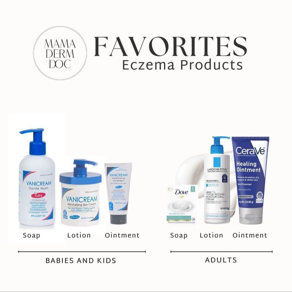 Cold weather means dry skin and eczema is out to play! ❄️
If you or your kiddos have eczema, finding good products you love is so important. These are my personal favorites for myself and baby boy! Don’t forget to use at least once a day, ideally within 2-3 minutes of getting out of the bath or shower while the skin is still damp to trap in the moisture!

#LTKbeauty #LTKkids #LTKbaby