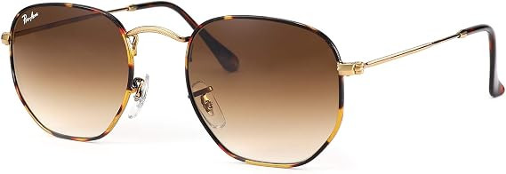 Pro Acme Hexagonal Square Sunglasses for Women Men, 100% Real Glass Lenses | Geometric Metal Fram... | Amazon (US)