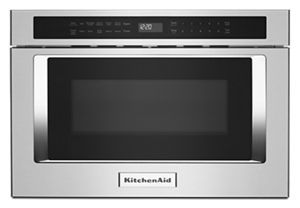 Stainless Steel 24" Under-Counter Microwave Oven Drawer KMBD104GSS | KitchenAid | KitchenAid