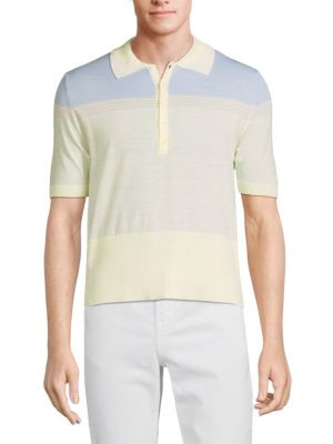 Wool Blend Polo | Saks Fifth Avenue OFF 5TH