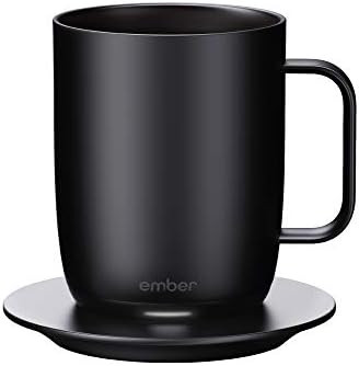 Ember Temperature Control Smart Mug, 14 oz, 1-hr Battery Life, Black - App Controlled Heated Coff... | Amazon (US)