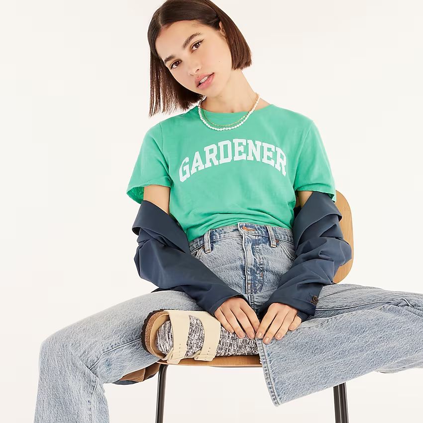 "Gardener" crewneck T-shirt | J.Crew US