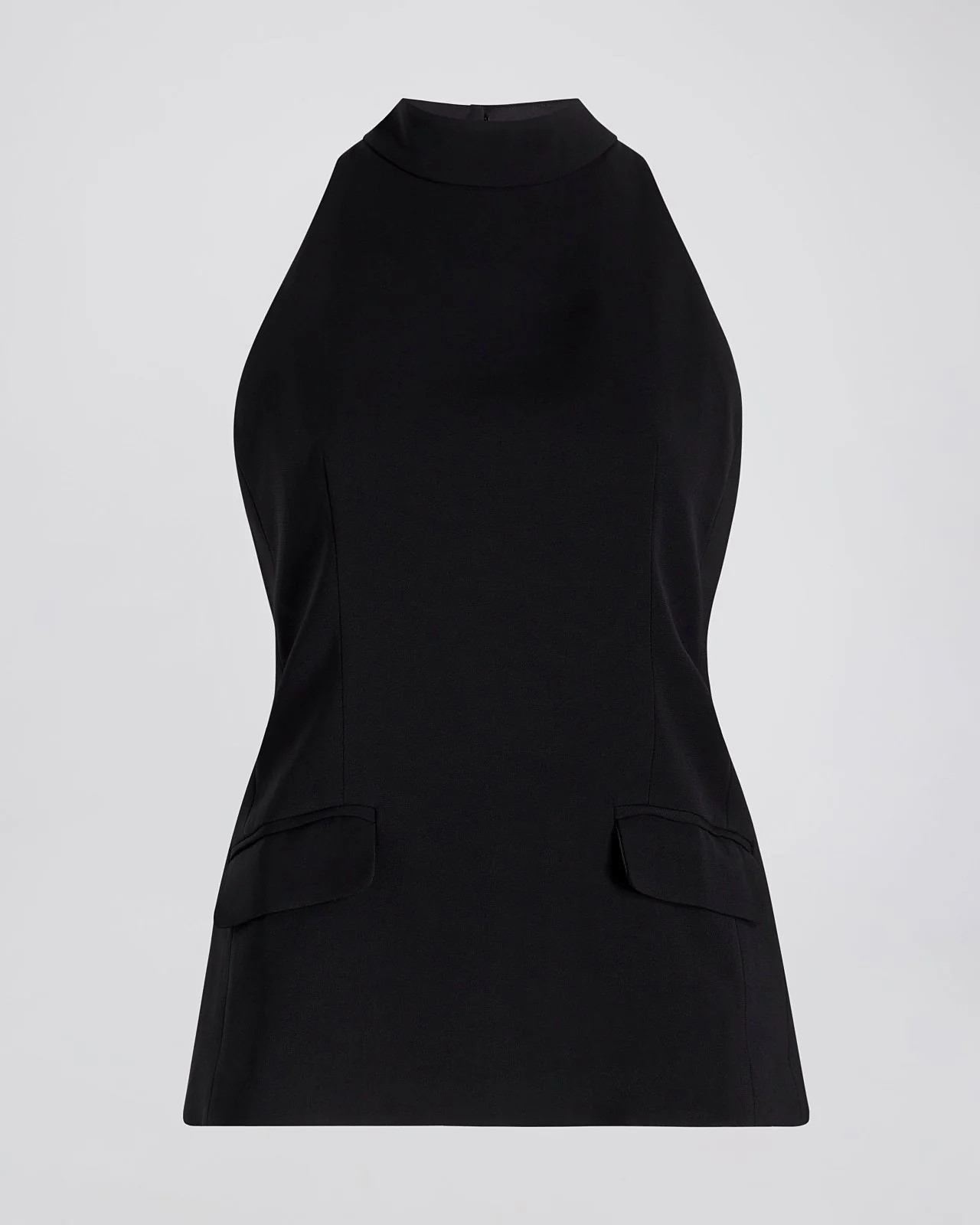 The Ronit Sleeveless Top in Noir | Solid & Striped