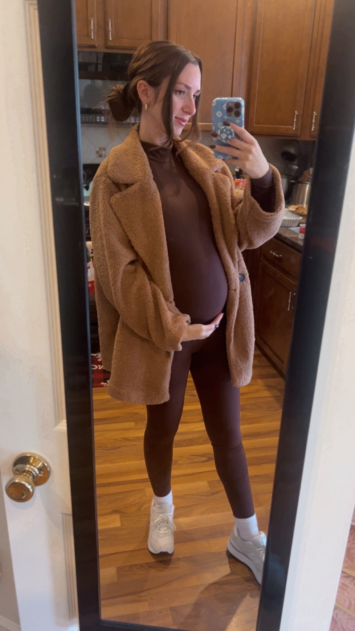 The cutest teddy coat paired with this brown turtle neck Bumpsuit! Use my coupon code- JOANNA20 to get 20% off the whole site at Bumpsuit ♥️

#LTKBump #LTKFindsUnder100 #LTKCyberWeek