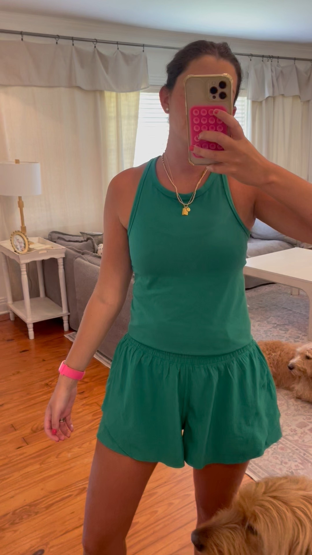 lululemon align tank 
lululemon shake it out shorts 
Color raceway


#LTKStyleTip #LTKActive #LTKU