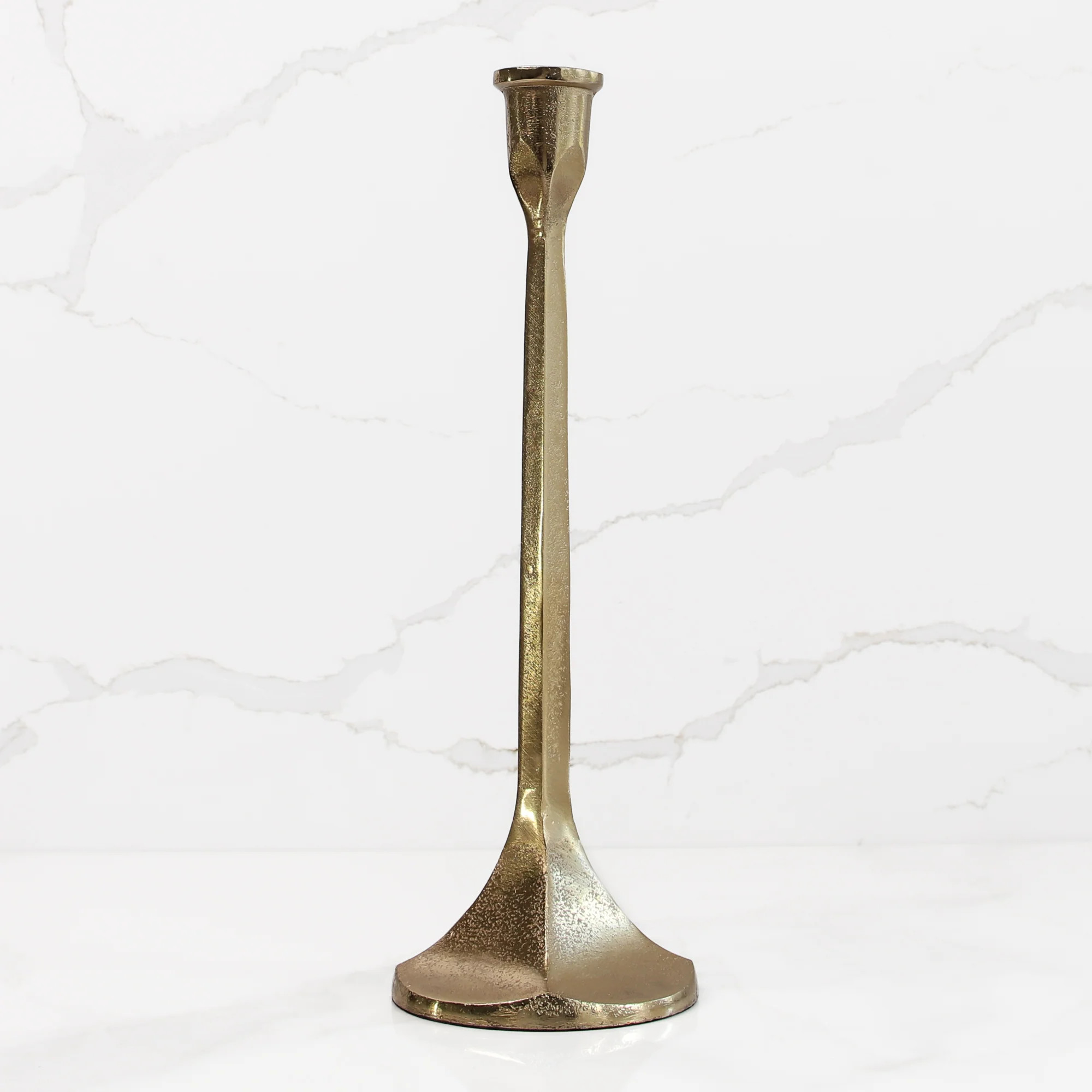 Large Antique Gold Candleholder | Interior Delights