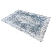 Natural Large Oushak Rug, 7x10 Blue Turkish Faded Carpet, Beige Turquoise Home Decor, Area Bedroom Rug Oriental | Etsy (US)