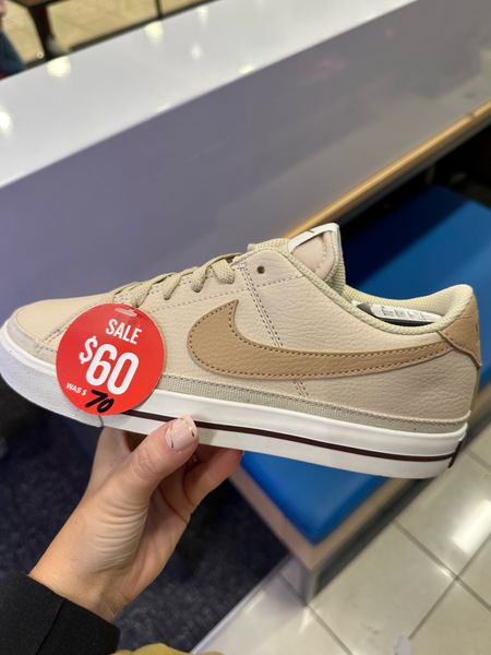 These Nike Court legacy sneakers are cute in this new nude color! I size up have a size in Nike because they run a bit narrow in the toe. 

#LTKGiftGuide #LTKshoecrush #LTKCyberWeek