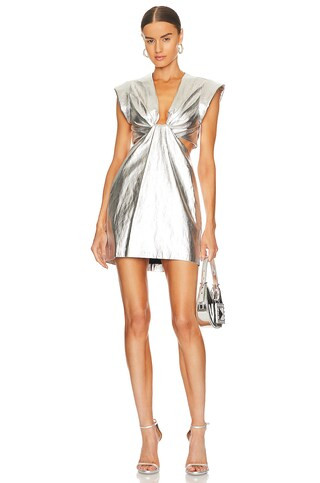 A.L.C. Adina Dress in Silver from Revolve.com | Revolve Clothing (Global)