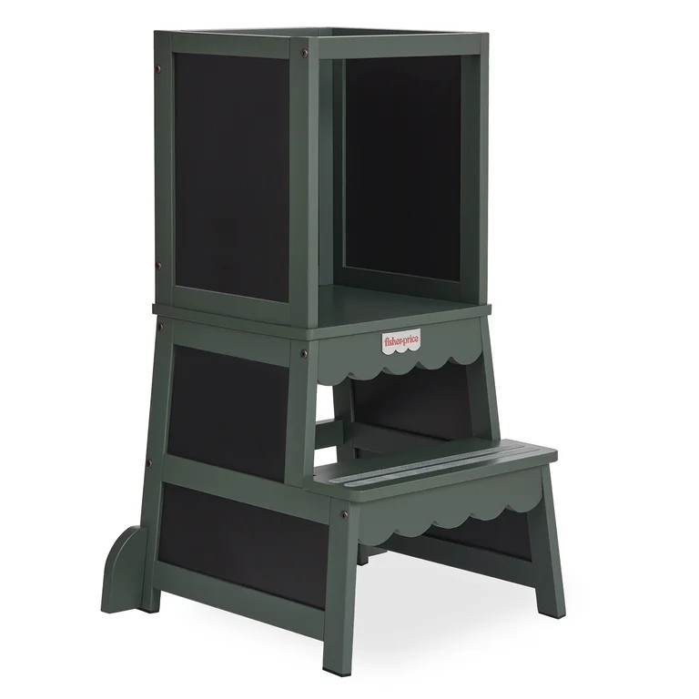 Fisher Price by Dream On Me Wonderstep Step Stool, Forest Green - Walmart.com | Walmart (US)