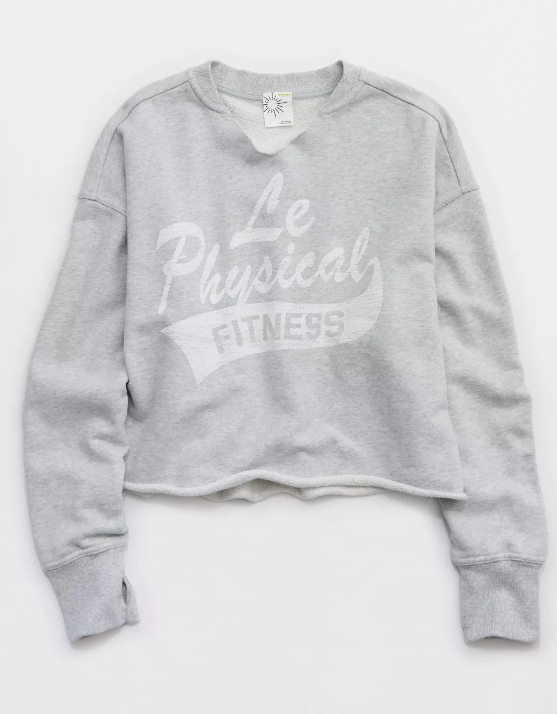 OFFLINE By Aerie Throwback Notch Crewneck | Aerie