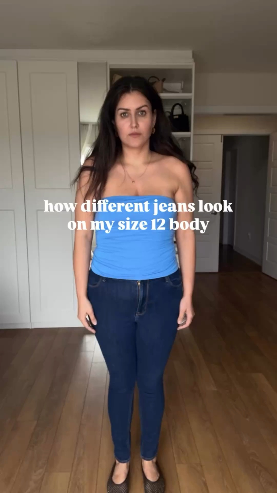 Okay bestie, mini denim lesson 👖✨

Tried 3 different styles as a size 12:
dark wash skinny, dark wash straight, and a light wash wide leg… and they all give completely different vibes on the same body.

This is your reminder that it’s not just the fit…the wash, cut, and styling all change how jeans look.

I was a skinny jean girl for YEARSSS, but wide leg in a lighter wash?? yeah… I get it now 😭

Don’t be afraid to try something new…you might surprise yourself.

Which one are you picking?? 👀

#MidSize #Size12 #CurvyStyleTips #JeanGuide #DenimForCurves

#LTKstyletip #LTKjeans #LTKmidsize