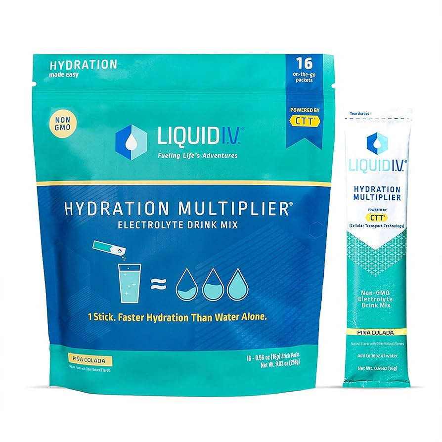 Liquid I.V. Hydration Multiplier - Pina Colada - Hydration Powder Packets | Electrolyte Drink Mix... | Amazon (US)