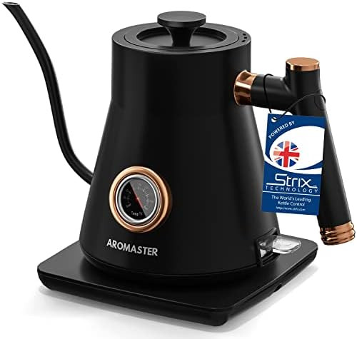 Electric Gooseneck Kettle,Aromaster Pour Over Coffee & Tea Kettle,1200 Watt Quick Heating 0.8L Kettl | Amazon (US)