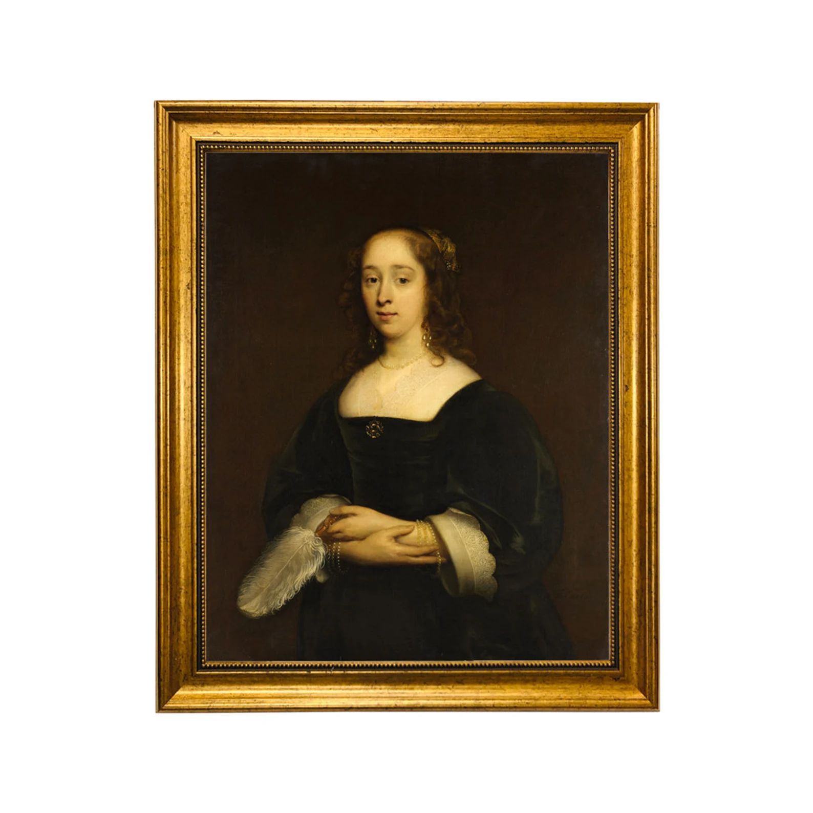 Portrait of a Woman by Cornelis Jonson Van Ceulen the Elder | Etsy | Etsy (US)