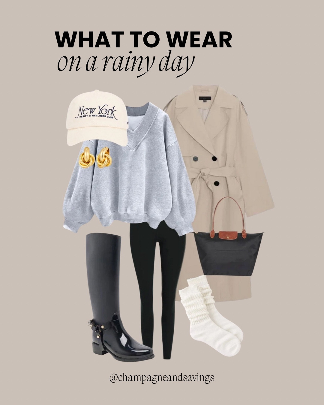 What to wear October: rainy day outfit

#LTKStyleTip #LTKFindsUnder100 #LTKSeasonal