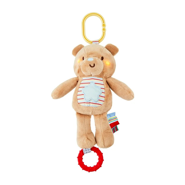 Spark Create Imagine on the Go Musical Light up Plush Baby Toy with Travel Hook, Bear | Walmart (US)